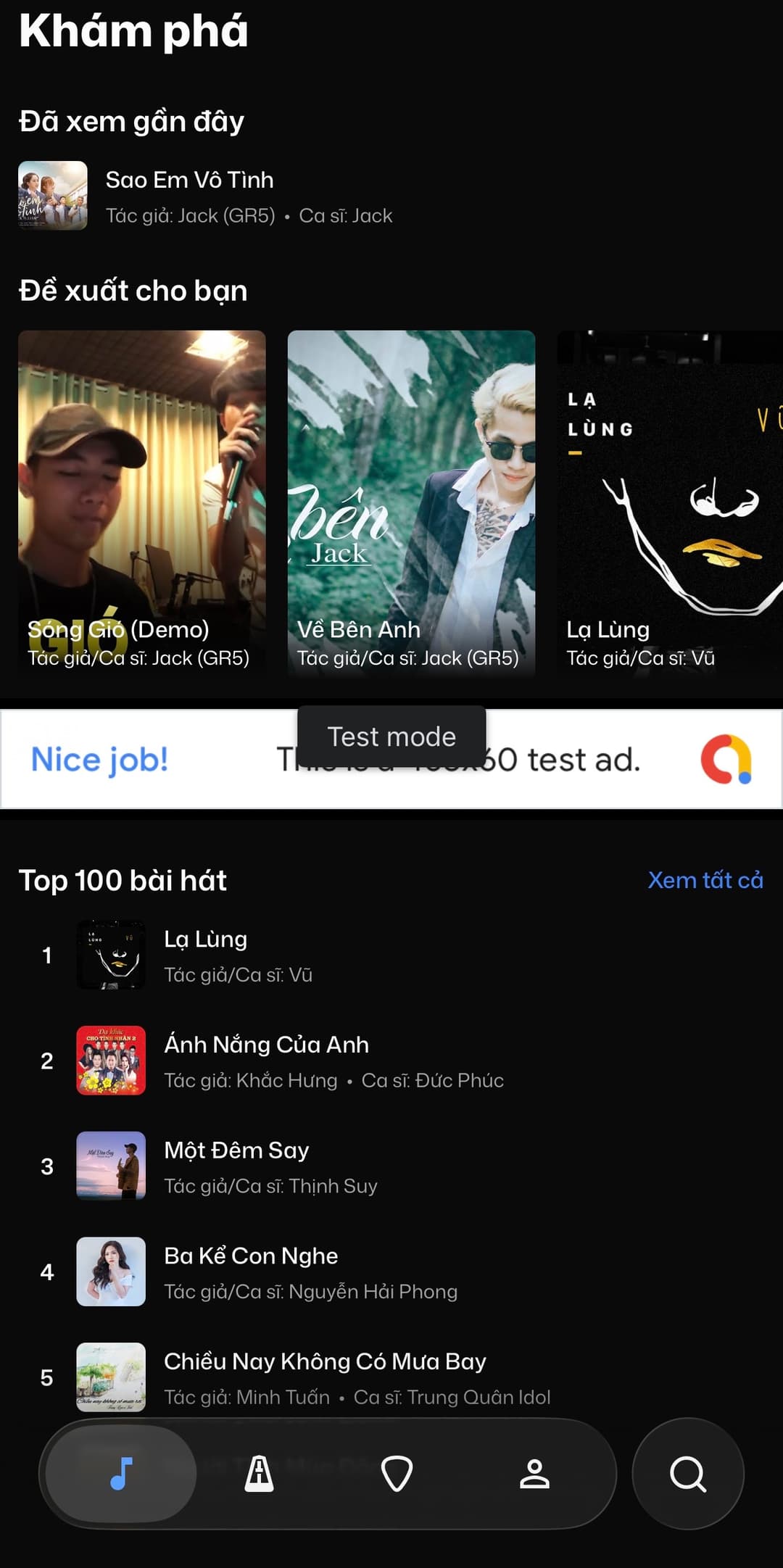 TunerVN - Cross-Platform Mobile App