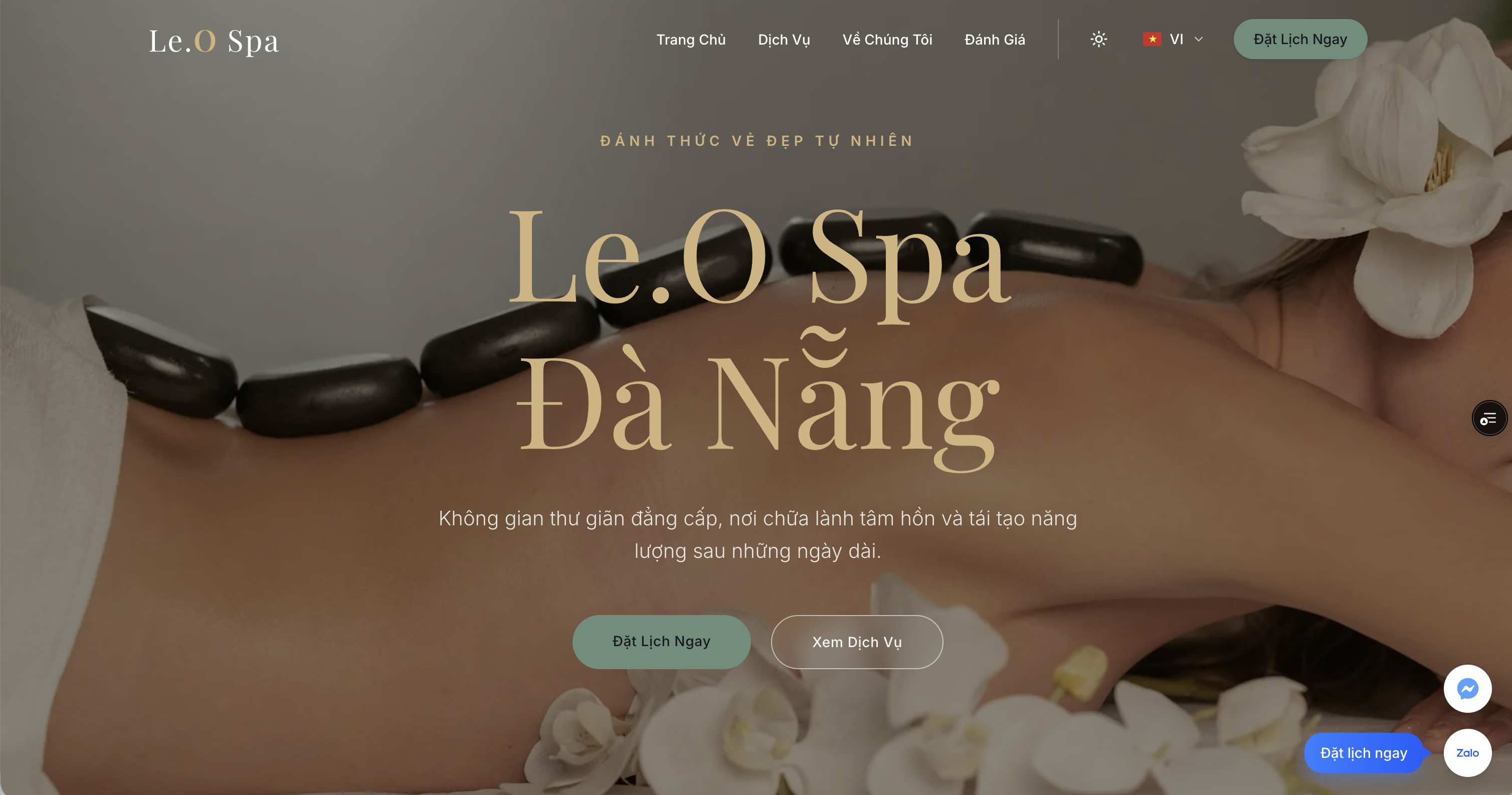 Website Spa - Personal Portfolio Template